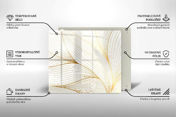 Protector encimera Patrón de líneas modernas