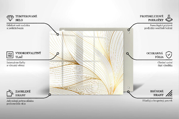 Protector encimera Patrón de líneas modernas