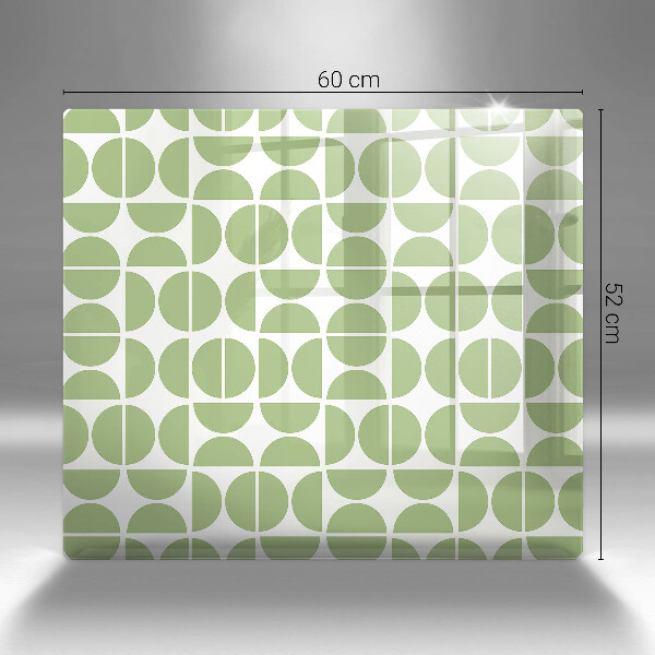 Protector encimera Patrón de formas boho