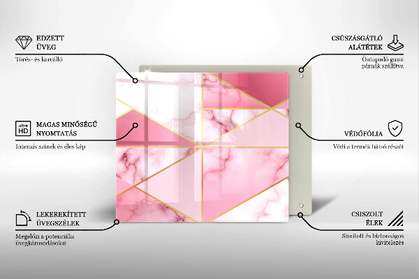 Protector encimera Mármol geométrico