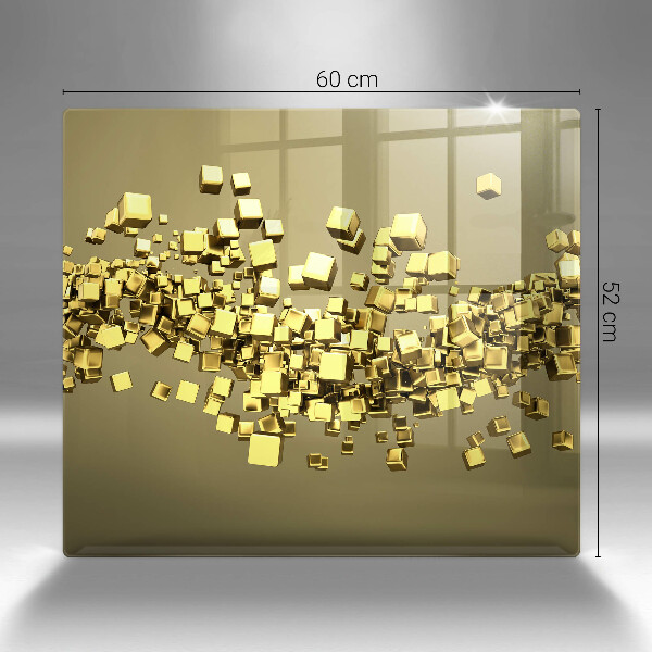 Protector encimera Geometría 3d abstracta