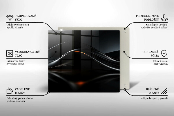 Protector encimera Diseño abstracto 3d