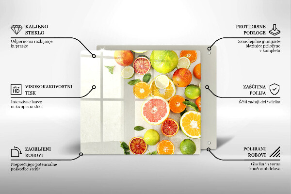 Protector encimera Frutas cítricas