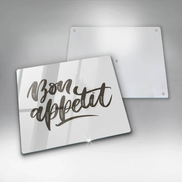 Protector encimera Iscrizione bon appetit