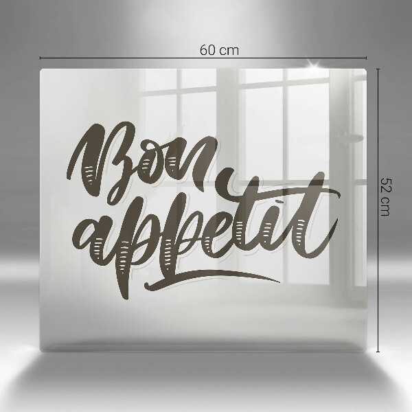 Protector encimera Iscrizione bon appetit