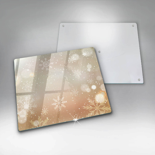 Protector encimera Copos de nieve