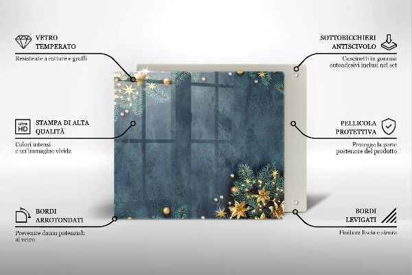 Protector encimera Decoraciones de navidad