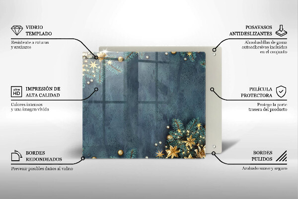 Protector encimera Decoraciones de navidad