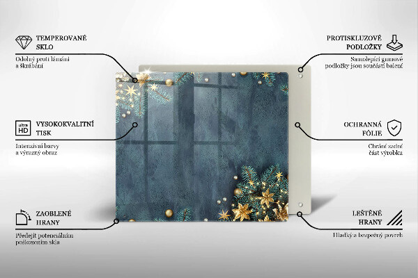 Protector encimera Decoraciones de navidad