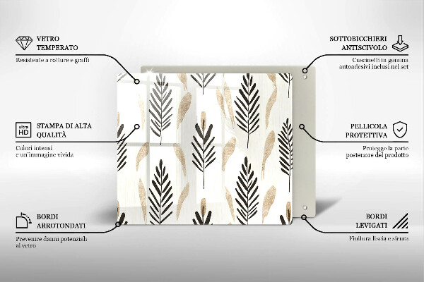 Protector encimera Plantas bohemias