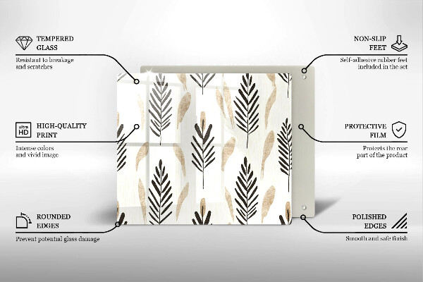 Protector encimera Plantas bohemias