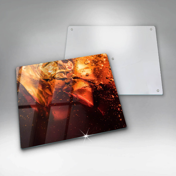 Protector encimera Bebida de cola con hielo