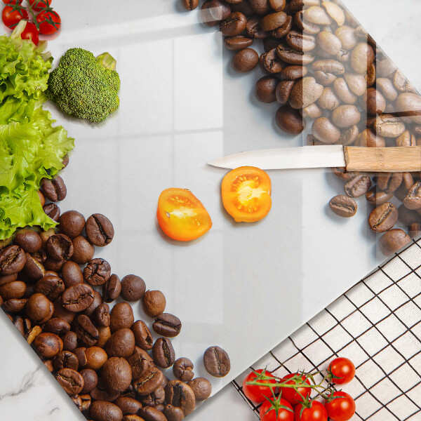 Protector encimera Granos de café