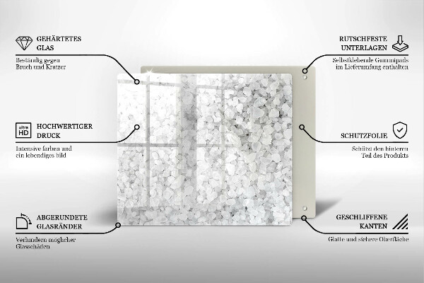 Protector encimera Cristales de sal