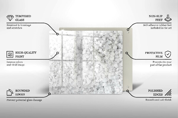 Protector encimera Cristales de sal