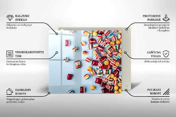 Protector encimera Caramelos de colores