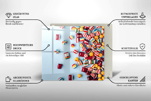 Protector encimera Caramelos de colores