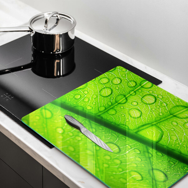 Protector encimera Primer plano de una hoja