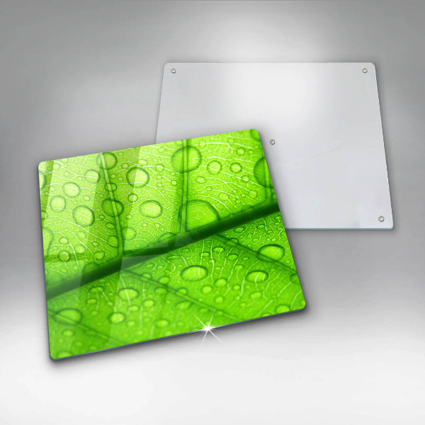 Protector encimera Primer plano de una hoja