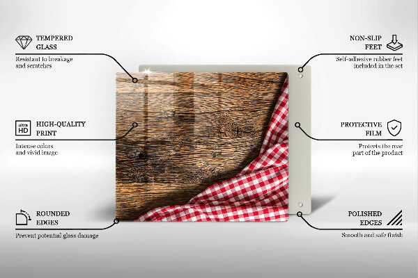 Protector encimera Mesa de madera