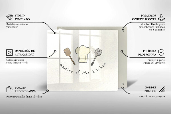 Protector encimera Master of the kitchen