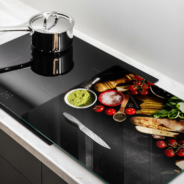 Protector encimera Ingredientes y especias italianas