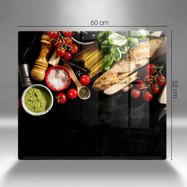 Protector encimera Ingredientes y especias italianas