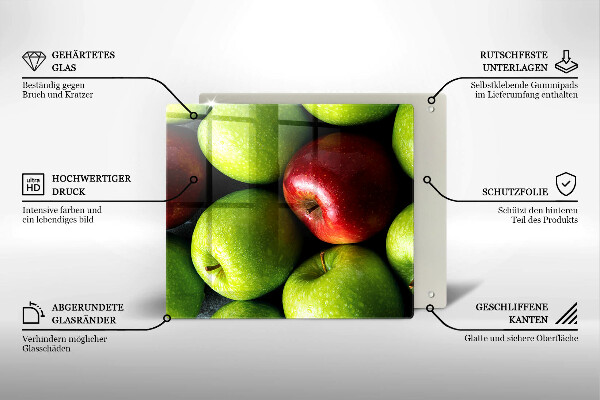 Protector encimera Manzanas jugosas