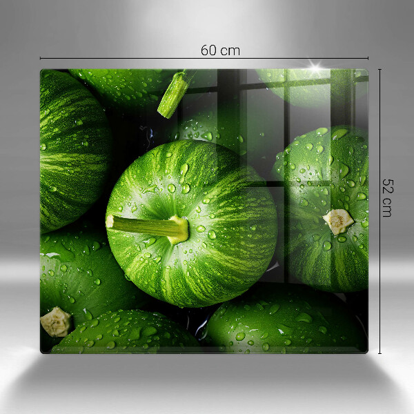 Protector encimera Calabazas verdes