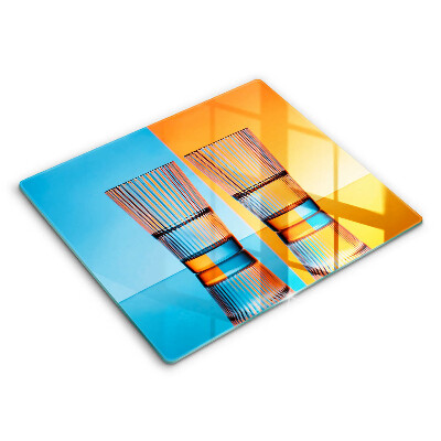 Protector encimera Dos vasos de agua