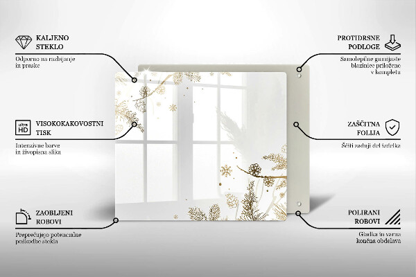 Protector encimera Decoraciones de invierno