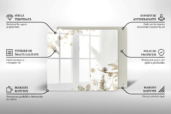 Protector encimera Decoraciones de invierno