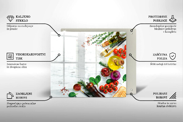 Protector encimera Verduras y especias