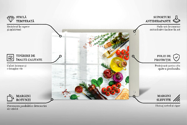 Protector encimera Verduras y especias