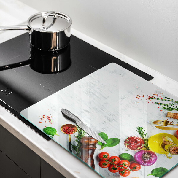 Protector encimera Verduras y especias