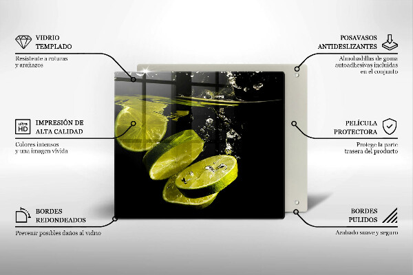 Protector encimera Limas en agua