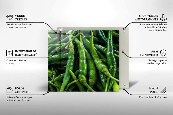 Protector encimera Vainas de guisantes