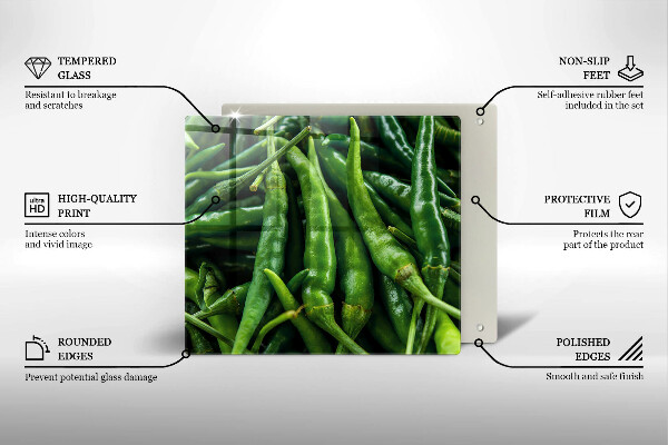 Protector encimera Vainas de guisantes