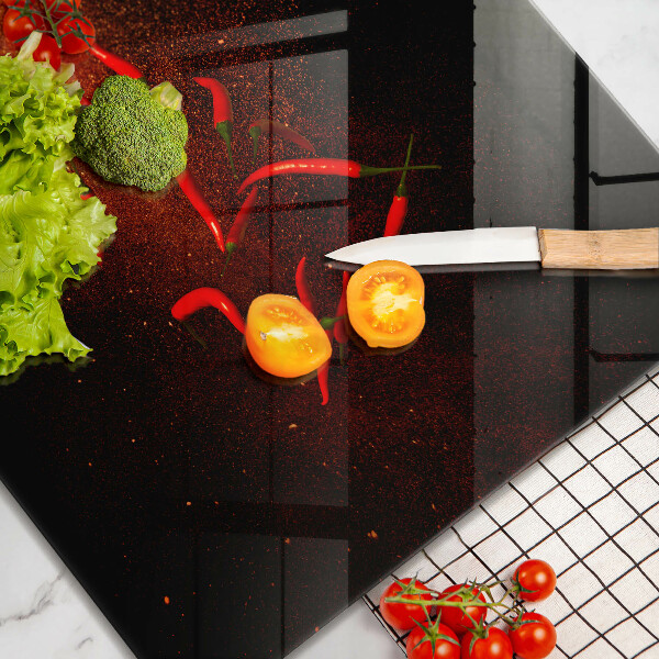 Protector encimera Pimientos picantes