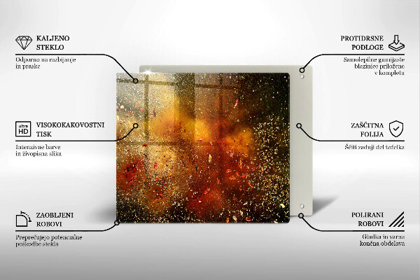 Protector encimera Especias coloridas