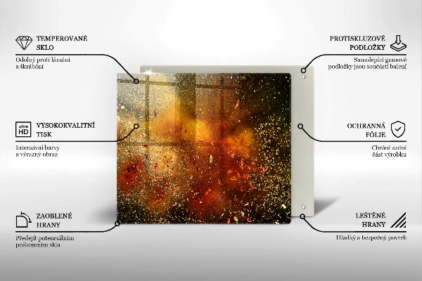 Protector encimera Especias coloridas