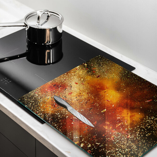 Protector encimera Especias coloridas