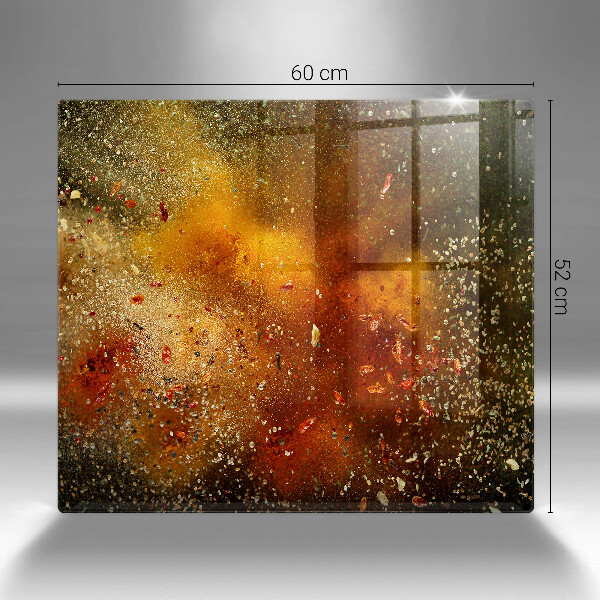 Protector encimera Especias coloridas