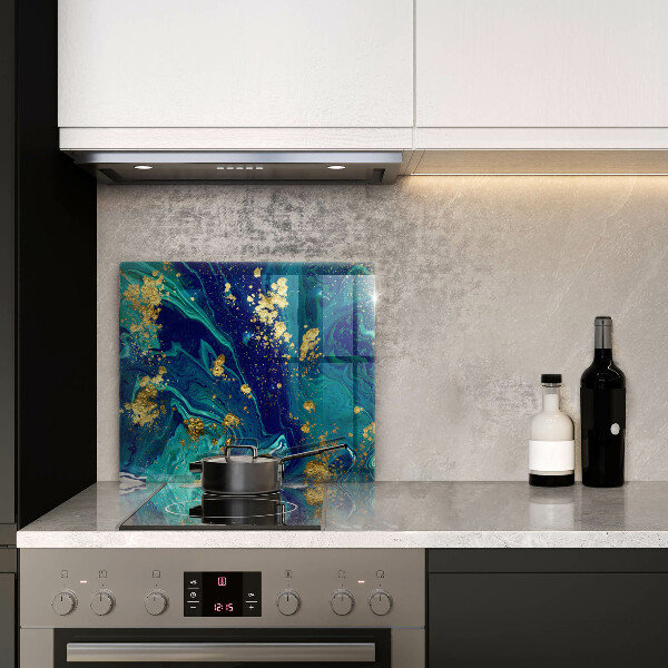 Protector encimera Abstracción con oro