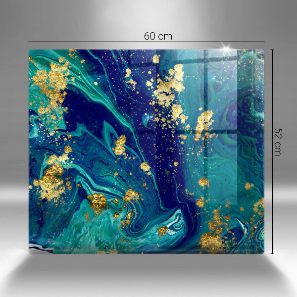 Protector encimera Abstracción con oro