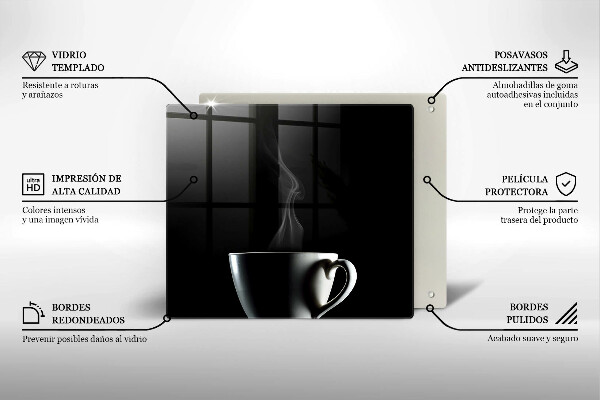 Protector encimera Una taza de té