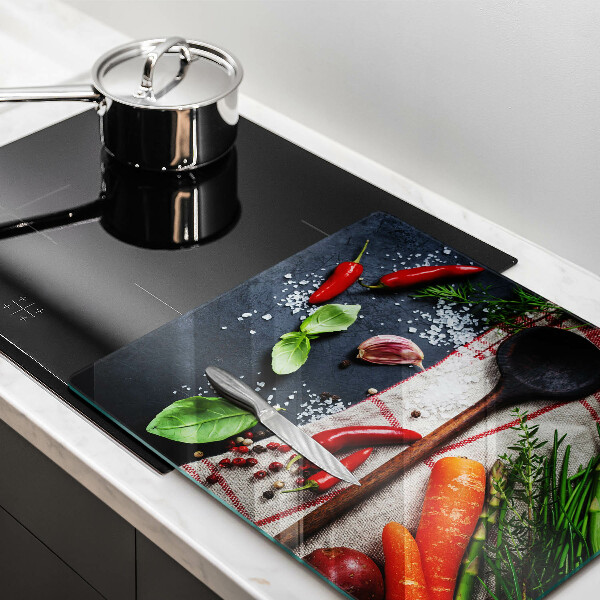 Protector encimera Comida de cocina