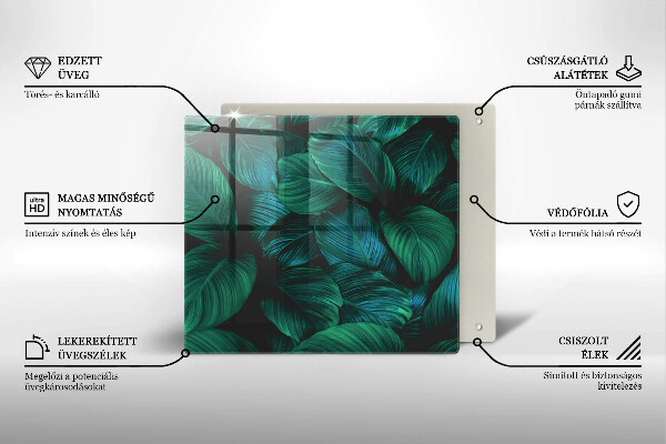 Protector encimera Hojas de la selva