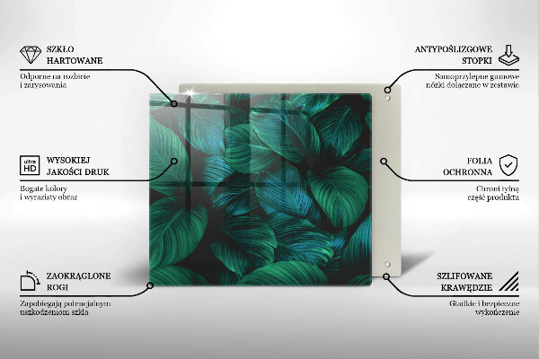 Protector encimera Hojas de la selva