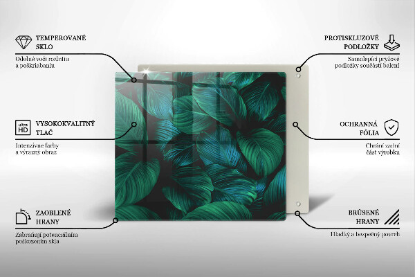 Protector encimera Hojas de la selva